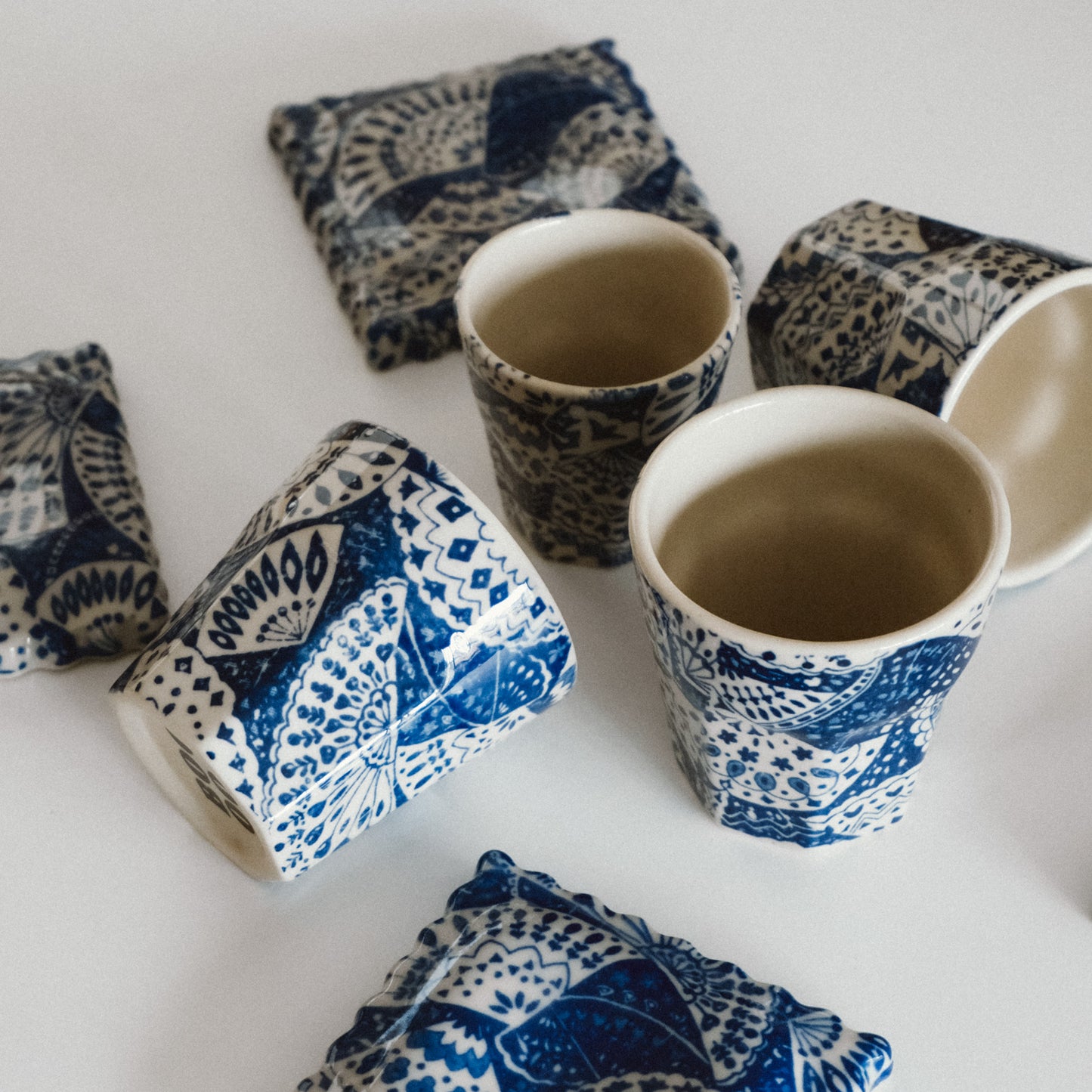 Bleu Fan Espresso Cup