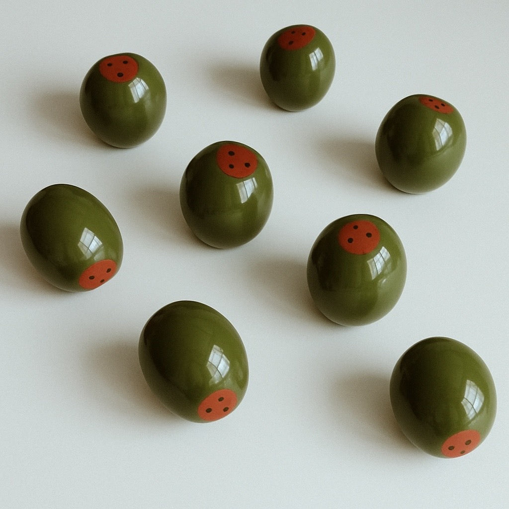 Olive Salt & Pepper Shaker Set